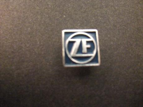 ZF, (Zahnradfabrik Friedrichshafen) wereldwijde leverancier van aandrijf- en chassistechnologie, logo